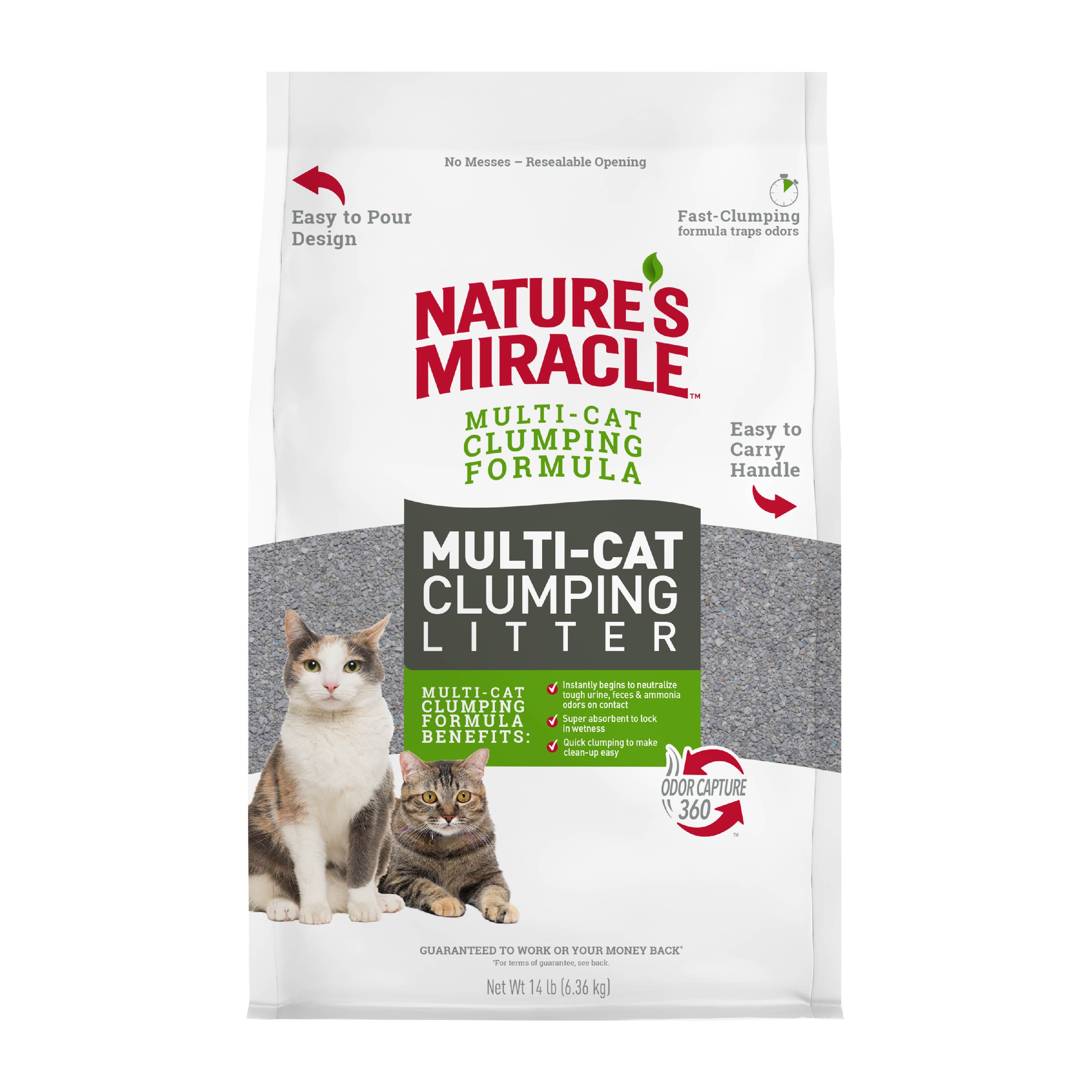 Multi Cat Clumping Clay Litter Nature s Miracle